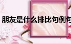 朋友是什么排比句例句（朋友是什么排比句）