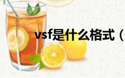 vsf是什么格式（vsp是什么格式）