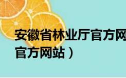 安徽省林业厅官方网站 朱谦（安徽省林业厅官方网站）