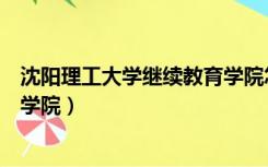 沈阳理工大学继续教育学院怎么样（沈阳理工大学继续教育学院）