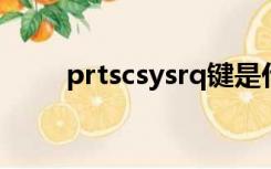 prtscsysrq键是什么意思（prtsc）