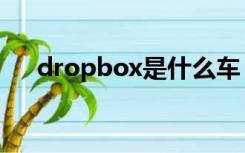 dropbox是什么车（dropbox是什么）