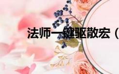 法师一键驱散宏（牧师一键驱散宏）