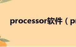 processor软件（processon软件下载）