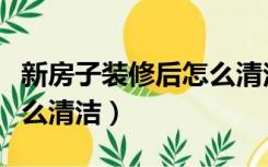 新房子装修后怎么清洁卫生（新房子装修后怎么清洁）