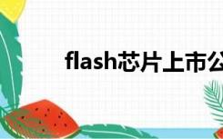 flash芯片上市公司（flash芯片）