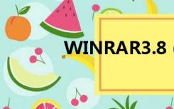 WINRAR3.8（winrar3 93）