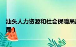 汕头人力资源和社会保障局局长（汕头人力资源和社会保障局）