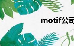 motif公司（motif）