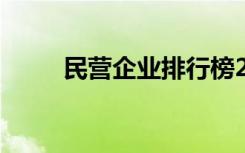 民营企业排行榜2022（民营企业）