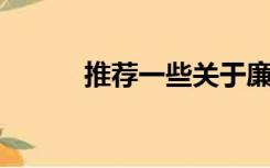 推荐一些关于廉政公署的影视剧