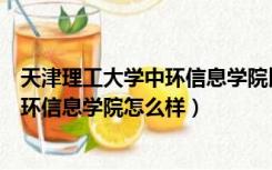 天津理工大学中环信息学院比较好的专业（天津理工大学中环信息学院怎么样）