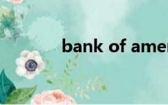 bank of america swift代码