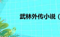 武林外传小说（武林外传小说）