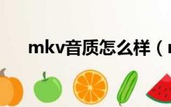 mkv音质怎么样（mkv播放器哪个好）