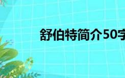 舒伯特简介50字（舒伯特简介）