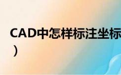 CAD中怎样标注坐标（cad如何进行坐标标注）