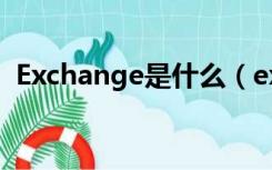 Exchange是什么（exchange是什么意思）