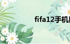 fifa12手机版（fifa12）