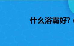 什么浴霸好?（什么浴霸好）