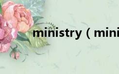 ministry（minisite是什么意思）