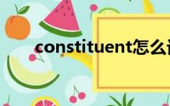 constituent怎么记（constituent）