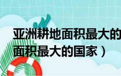 亚洲耕地面积最大的国家是哪个?（亚洲耕地面积最大的国家）