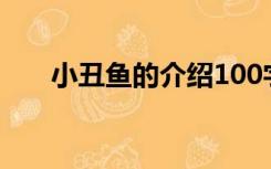 小丑鱼的介绍100字（小丑鱼的介绍）