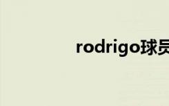 rodrigo球员（rodrigo）