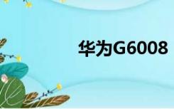 华为G6008（华为g600）