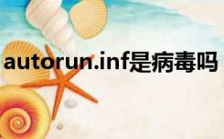 autorun.inf是病毒吗（autorun inf是什么）