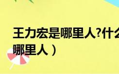 王力宏是哪里人?什么时候出道的（王力宏是哪里人）