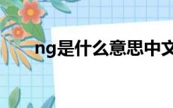 ng是什么意思中文（ng是什么意思）