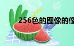 256色的图像的像素深度（256色）