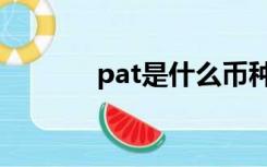 pat是什么币种（pat是什么）