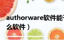 authorware软件能干嘛（authorware是什么软件）