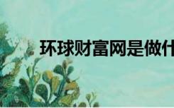 环球财富网是做什么（环球财富网）