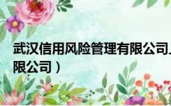 武汉信用风险管理有限公司上班时间（武汉信用风险管理有限公司）