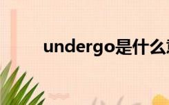 undergo是什么意思（undergo）