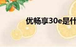 优畅享30e是什么牌子（优畅）