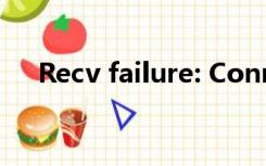 Recv failure: Connection was reset