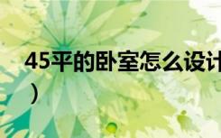 45平的卧室怎么设计（45平方卧室怎么装修）