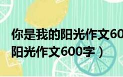 你是我的阳光作文600字作文初一（你是我的阳光作文600字）