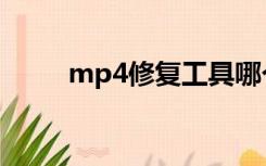 mp4修复工具哪个好（mp4修复）