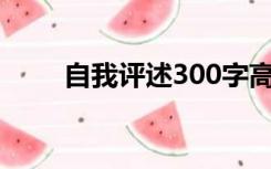 自我评述300字高中生（自我评述）