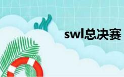 swl总决赛（swl联赛）