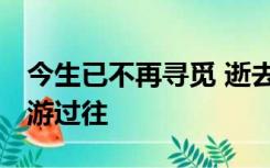 今生已不再寻觅 逝去的容颜叹息 冷清化一场游过往