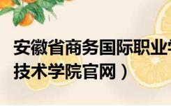 安徽省商务国际职业学院（安徽国际商务职业技术学院官网）