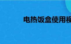 电热饭盒使用视频（电热饭盒）