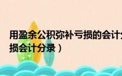 用盈余公积弥补亏损的会计分录怎么写（用盈余公积弥补亏损会计分录）